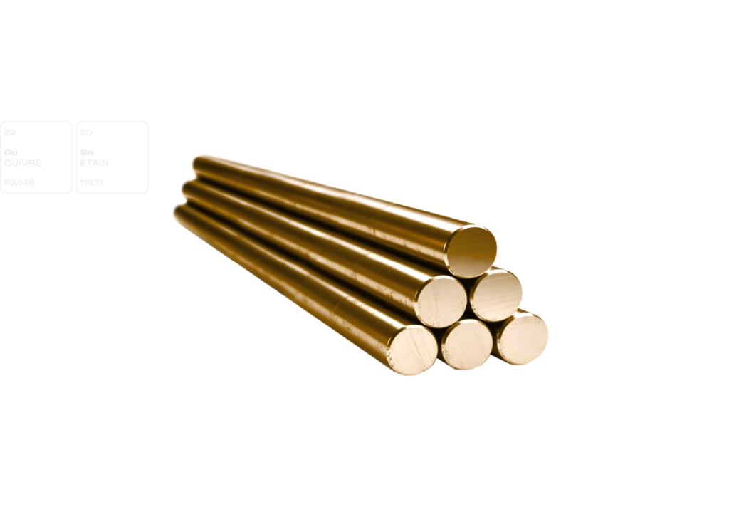 barres de bronze